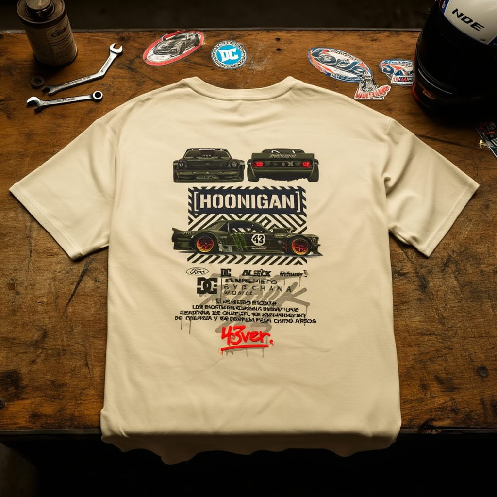 Camiseta Oversize Honigan