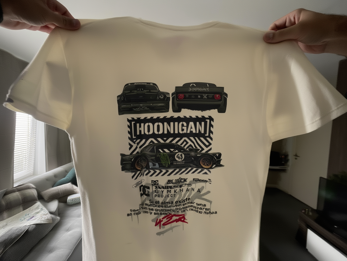 Camiseta Oversize Honigan