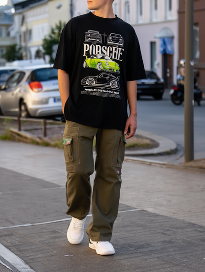 Camiseta Oversize Porsche