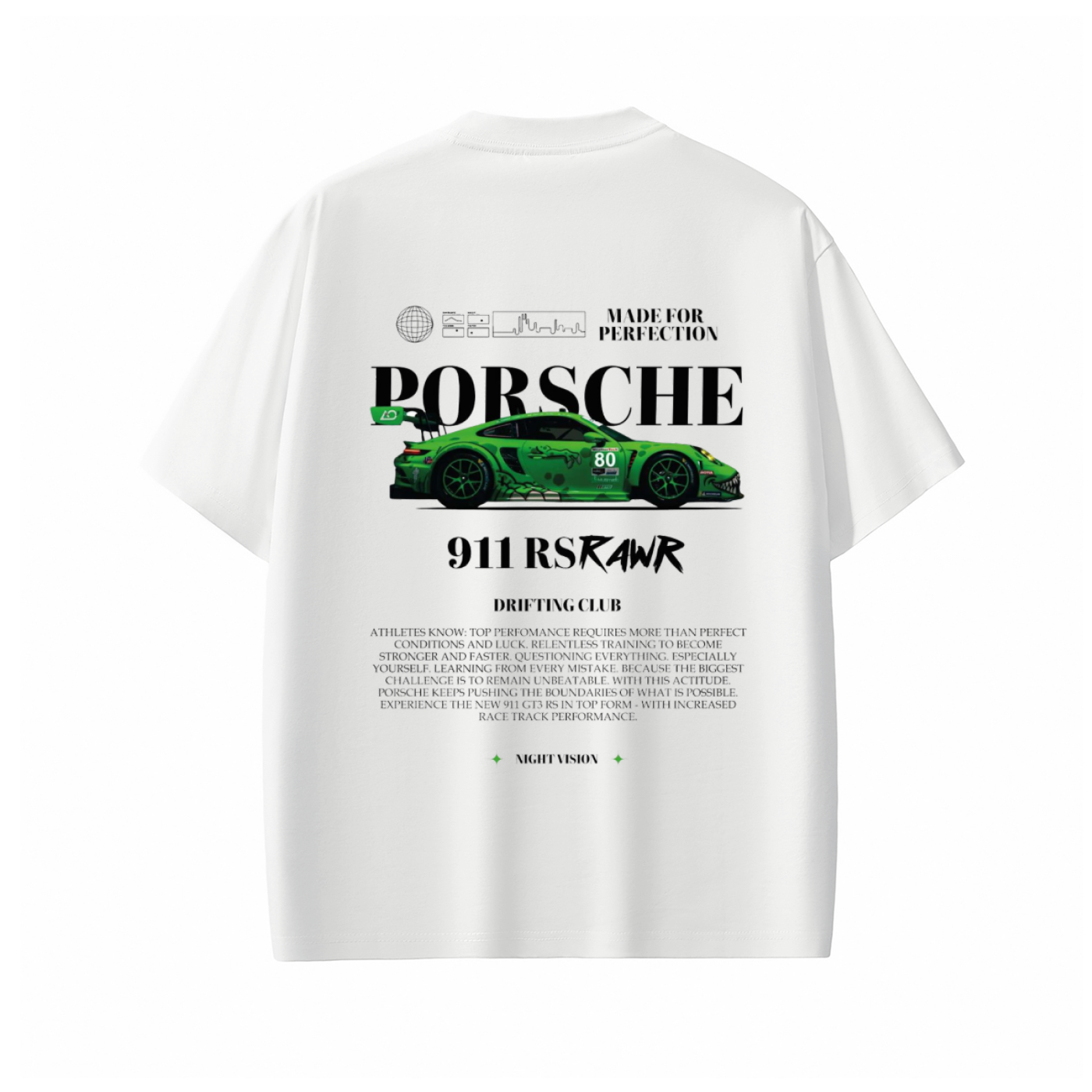 Camiseta Oversize Rraw